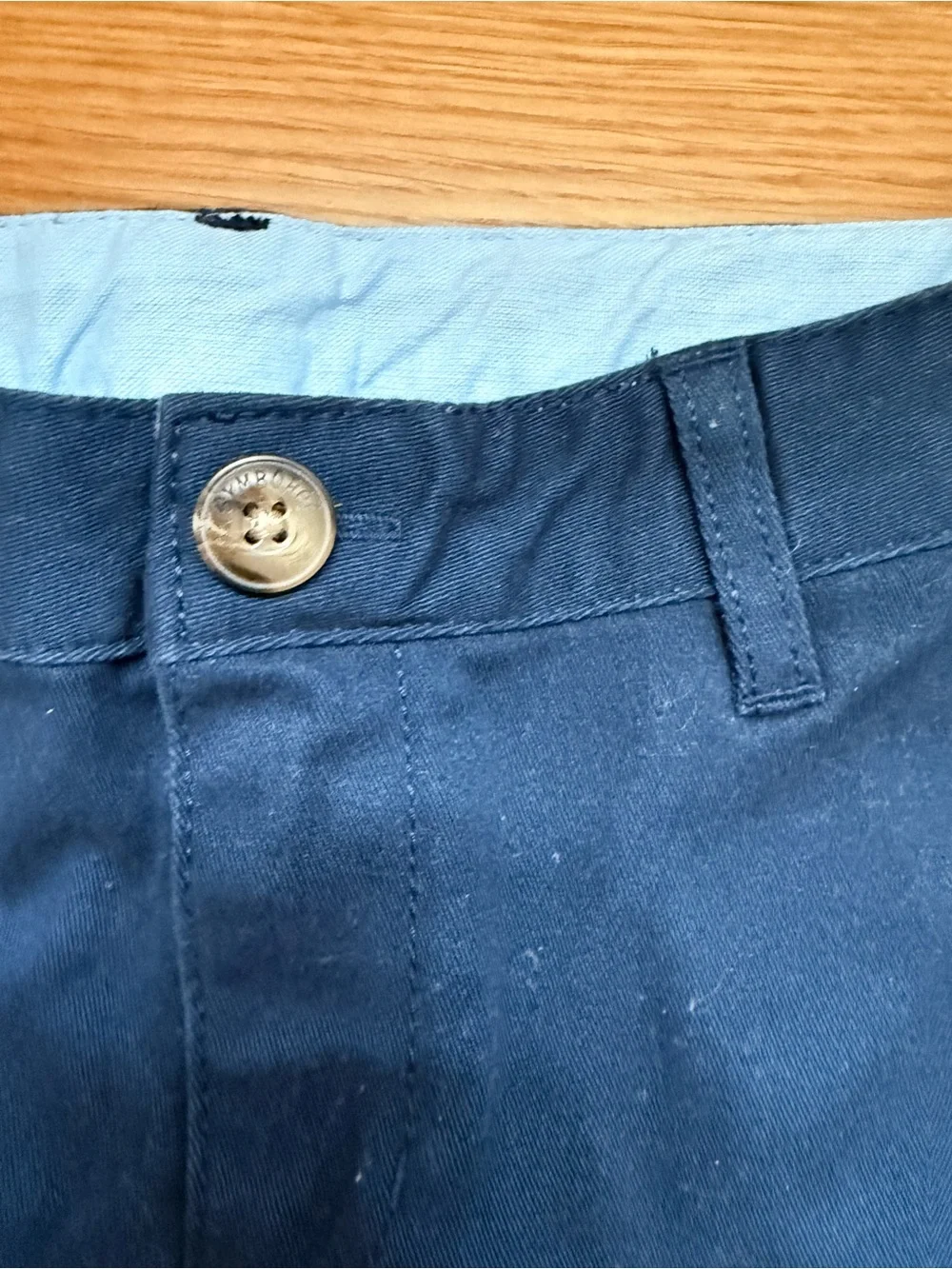 Gymboree boys navy blue chinos (size 7) NWT